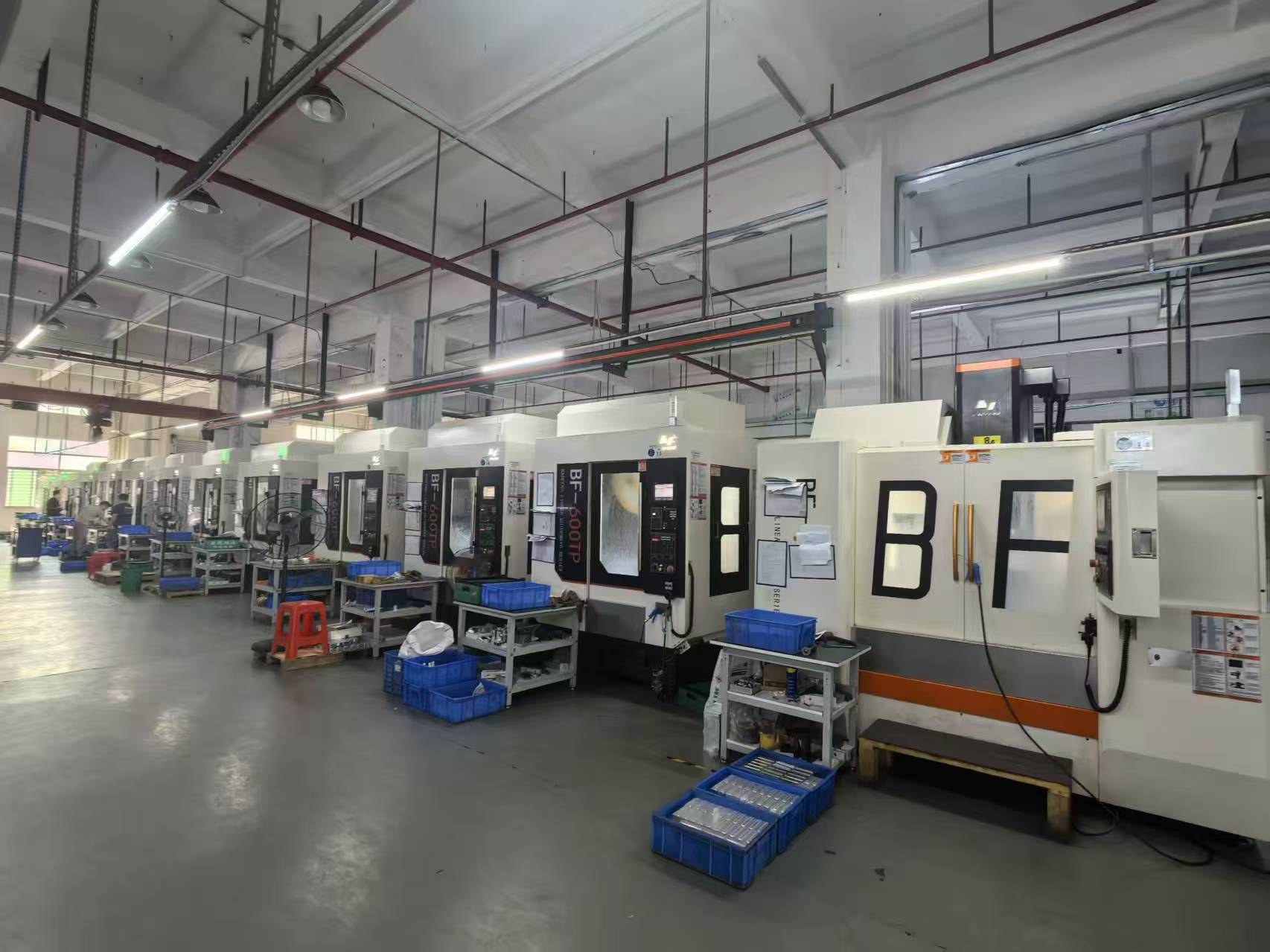 Huazhou CNC machining production line